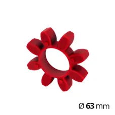Пружна зірка для муфти Ø63 (SCC-ZA-10-Rubber Coupling)