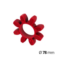 Пружна зірка для муфти Ø78 (SCC-ZA-20-Rubber Coupling)
