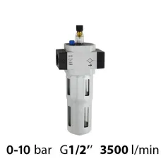 Лубрикатор до 11500 л/хв, M5~1″, 0~10 бар (серія SA-LN40-15)