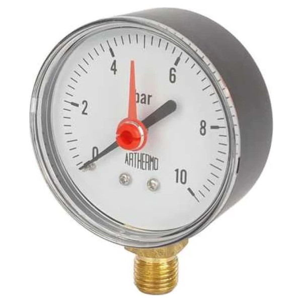 Манометр радіальний ARTHERMO MA504/P 1/4" (50 мм, 0-25 бар)