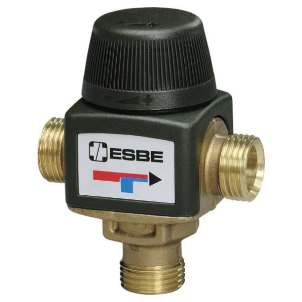 Клапан термостатичний ESBE VTA 322 зовн. 1", 20-43°С, kvs 1.6, для ГВП