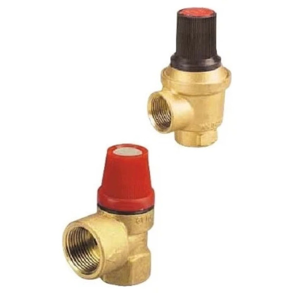 Запобіжний клапан HERZ 1/2"х3/4" 3,0 бар для котла потужністю до 75кВт