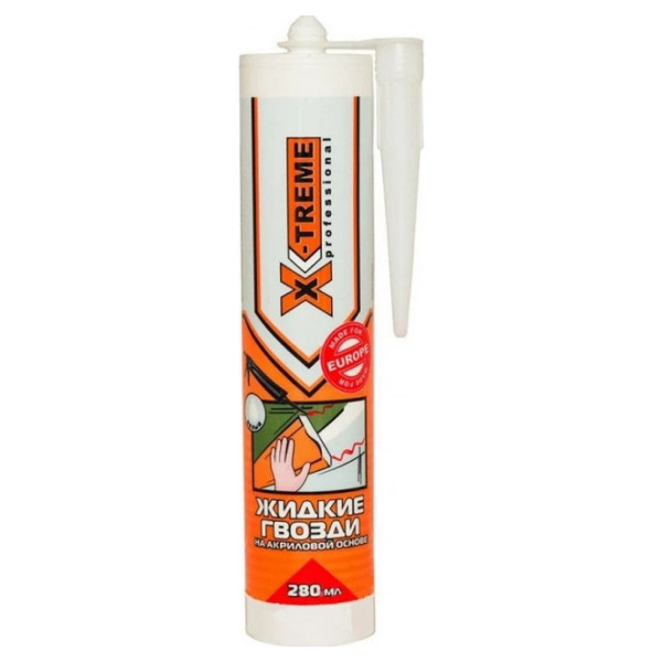 Клей рідкі цвяхи X-TREME 280г акрилові