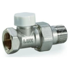 Кран радіаторний прямий LUXOR Easy 1/2" DD 121 нижній
