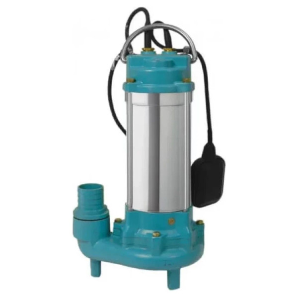 Насос каналізаційний AQUATICA 1.5кВт Hmax 18.5м Qmax 350л/хв з ножем (нерж)
