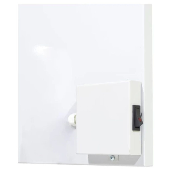 Керамічна панель TEPLOCERAMIC TCM-800-5 мармур білий 1200х600х17 800 Вт 15 м.кв.