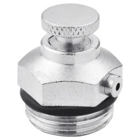 Кран Маєвського ручний KARRO 1/2" з металевою ручкою