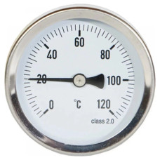 Термометр KARRO 1/2" Ø50мм 120ºC KR1039
