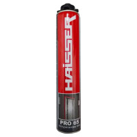 Піна монтажна ПРОФ пістолетна HAISSER PRO 65 800мл