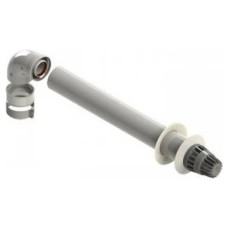 Комплект коаксіальний труба+коліно 60/100 ARISTON 750мм конвекційний