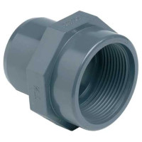 Перехід футорка SINOR ПВХ 1"1/2зовн х 1"в