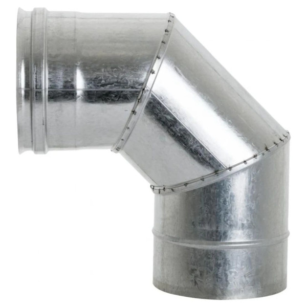 Коліно STALAR STANDART MONO AISI 304 ø200 87° 0,8 мм
