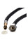 Шланг для змішувача AQUASTRONG NYLON M10x1/2"  0,5м ДШ (AS34050)