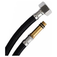 Шланг для змішувача AQUASTRONG NYLON M10x1/2"  0,8м ДШ (AS34080)