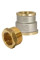Футорка PROFACTOR 1 1/2"Зx3/4"В нікель