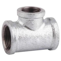 Трійник чавунний редукційний SD (Ду40х20х40) 1 1/2"х3/4"х1 1/2"ВВВ оцинкований