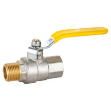 Кран кульовий HLV GAS dn20 (3/4'') ЗВ жр