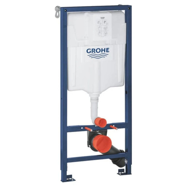 Інсталяційна система для унітазу GROHE Rapid SL, з планкою без кнопки
