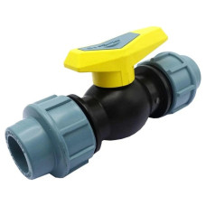Кран зажимний SantehPlast ПЕ 50х50
