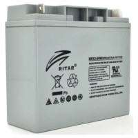 Акумуляторна батарея RITAR AGM HR12-60W, Gray Case, 12V 17.0Ah