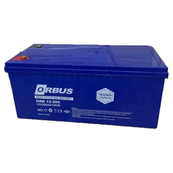 Акумуляторна батарея ORBUS CG 12200 GEL 12V, 200Ah