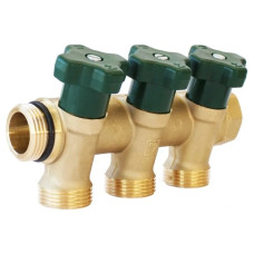 Гребінка розподільча HERZ 3/4"х3 для систем водопостачання