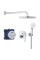 Душова система Grohe Eurosmart з Tempesta 250, прихований монтаж