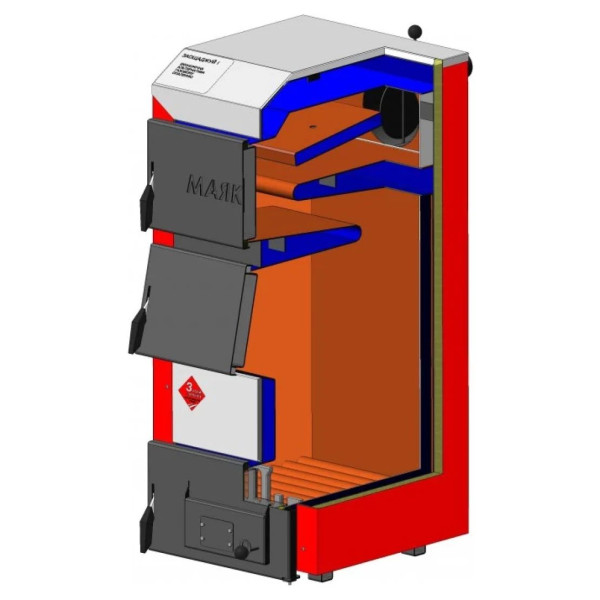 Котел опалювальний МАЯК STANDARD PLUS АОТ-25, 4мм