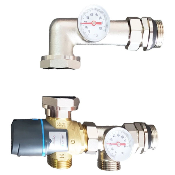 Змішувальний вузол TERVIX Mixset 1"з термост. клапаном АТМ561 без насосу