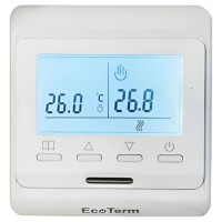 Терморегулятор ECOTERM Digital з датчиком 16А (3600Вт)