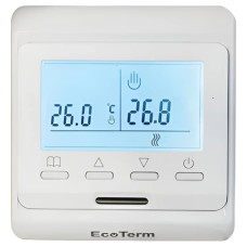 Терморегулятор ECOTERM Digital з датчиком 16А (3600Вт)