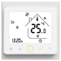 Терморегулятор ECOTERM PRO WiFi White з датчиком 16А (3600Вт)