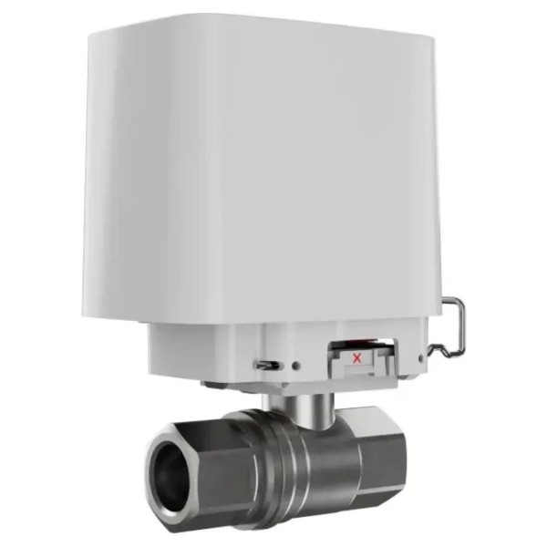 Кран перекриття води з дистанційним керуванням AJAX WaterStop white 1/2"