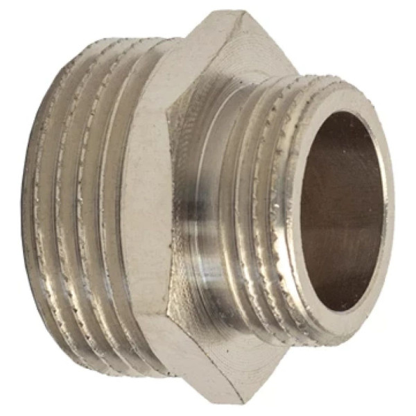 Ніпель редукційний KARRO 2"х1 1/2" ПП нікель