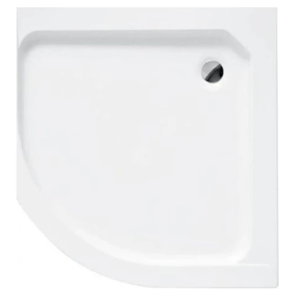Піддон квадратний BESCO ARES 80x80x15/25см+ніжки