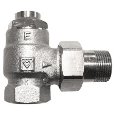 Вентиль запірний HERZ RL-1-E,1/2" кутовий