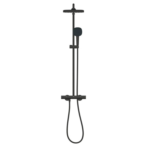 Душова система GROHE Tempesta 250 чорний мат