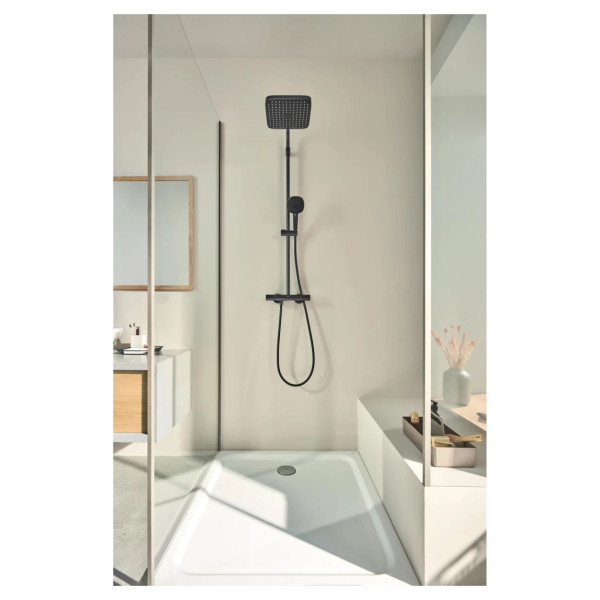 Душова система GROHE Tempesta 250 чорний мат