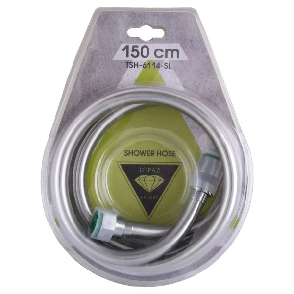 Шланг душовий TOPAZ TSH-6114-SL 150 см