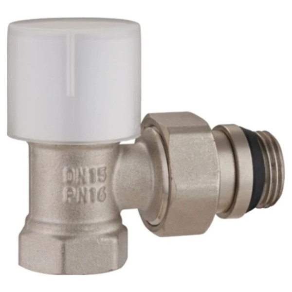 Кран радіаторний  ASG 1/2" кутовий нижній (10/80)