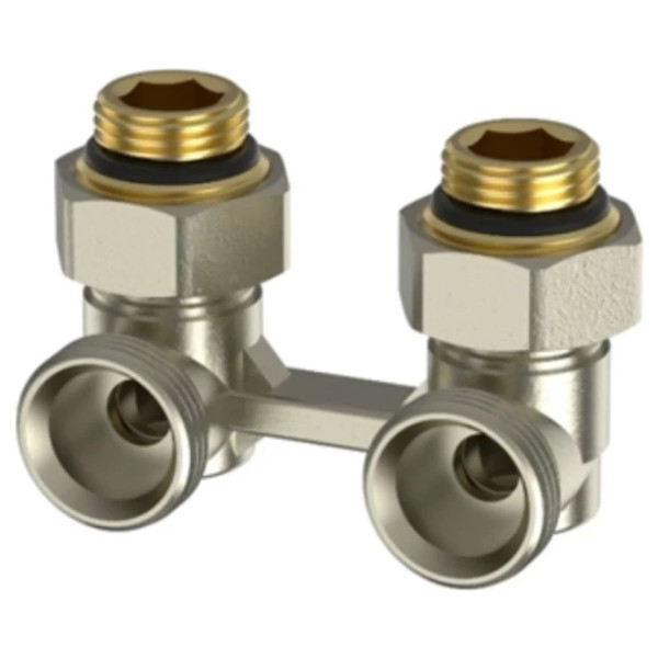 Вузол нижнього підключення ASG 1/2"x3/4" кутовий (10/60)