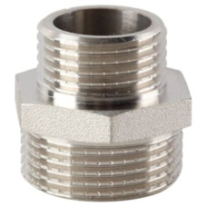 Ніпель редукційний ASG 1/2"х3/8" нікель (10/600)