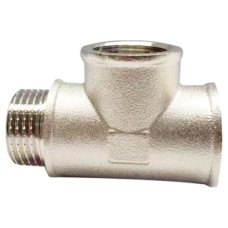 Трійник ASG 1/2" ВВЗ нікель (1/140)