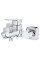 Змішувач для ванни GROHE Cubeo M з гарнітурою