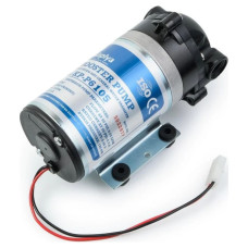 Помпа для підвищення тиску у системах RO 50-75 GPD, напруга 24V, струм max 0.86 А.