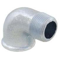 Коліно оцинковане GEBO 1 /2" ВЗ