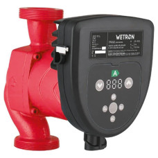 Насос циркуляційний WETRON енергозберігаючий 50-130Вт Hmax 8м Qmax 100л/хв Ø1½" 180мм + гайки Ø1"