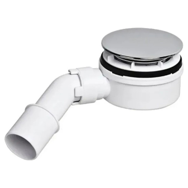 Сифон для піддону MCALPINE 40/50 d90mm h60mm з сухим затвором