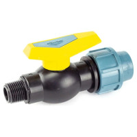 Кран зажимний SantehPlast ПЕ 40х1"1/4 З