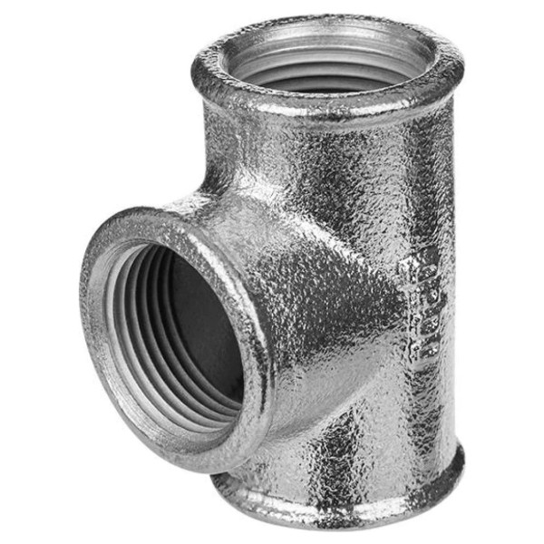 Трійник чавунний GEBO 1/2" оцинкований